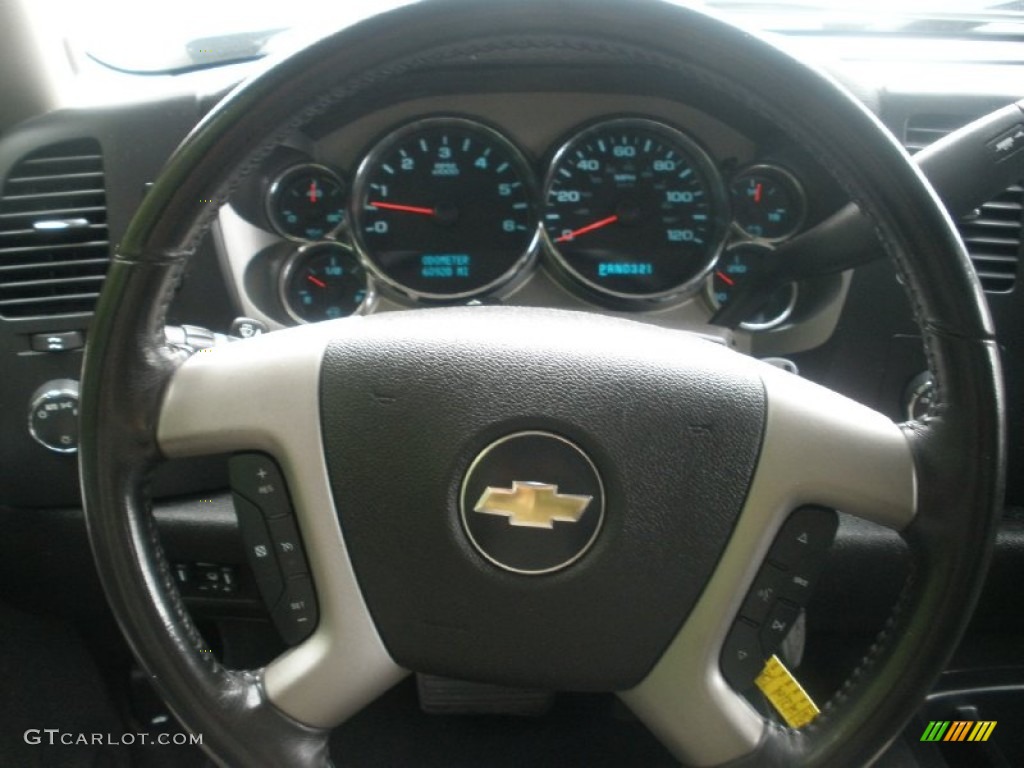2008 Silverado 1500 LT Extended Cab 4x4 - Blue Granite Metallic / Ebony photo #24