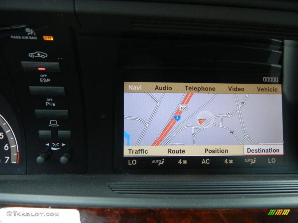 2008 Mercedes-Benz S 550 Sedan Navigation Photo #64004976