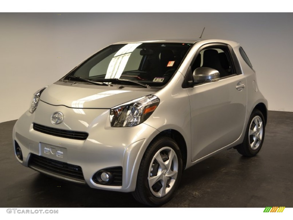 Classic Silver Metallic 2012 Scion iQ Standard iQ Model Exterior Photo #64007922