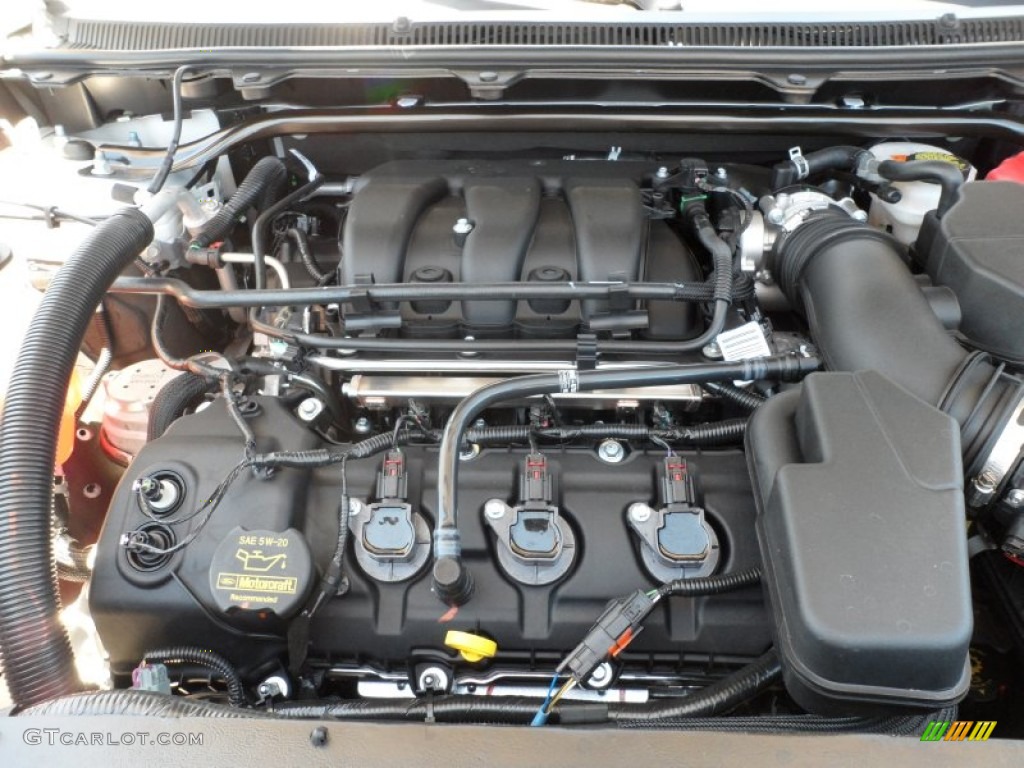 2013 Ford Flex SEL 3.5 Liter DOHC 24-Valve Ti-VCT V6 Engine Photo #64008036