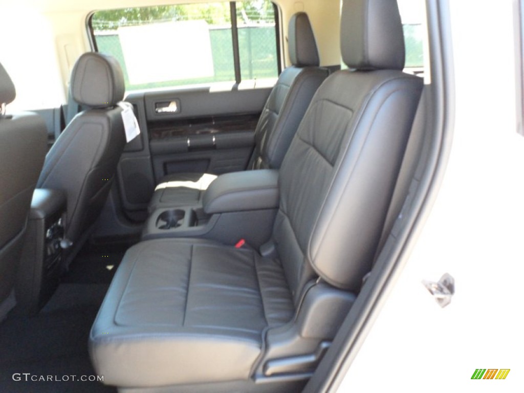 Charcoal Black Interior 2013 Ford Flex SEL Photo #64008096