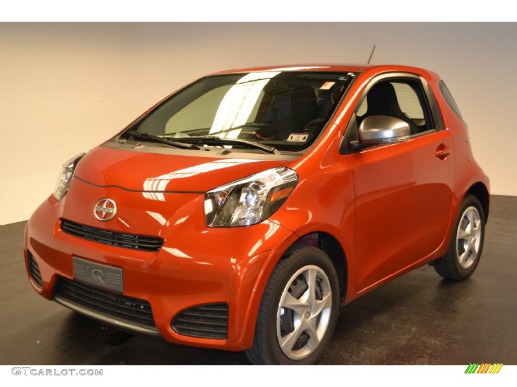 Hot Lava 2012 Scion iQ Standard iQ Model Exterior Photo #64008117