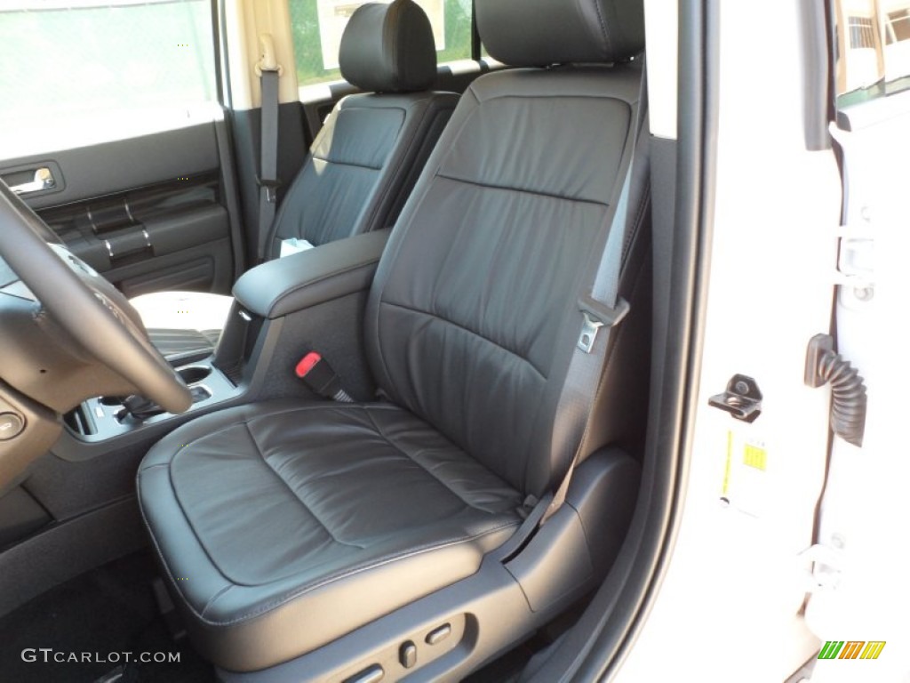 Charcoal Black Interior 2013 Ford Flex SEL Photo #64008129