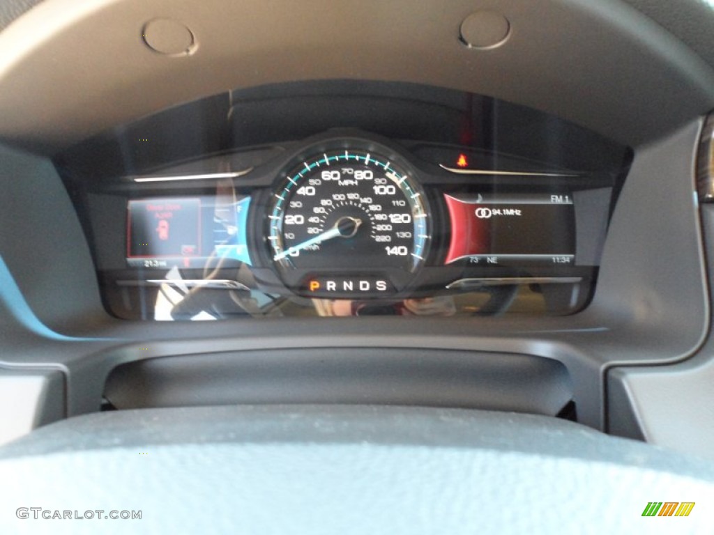 2013 Flex SEL - White Platinum Metallic Tri-Coat / Charcoal Black photo #36