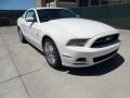 2013 Performance White Ford Mustang V6 Premium Coupe  photo #1