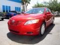 Barcelona Red Metallic - Camry LE Photo No. 7