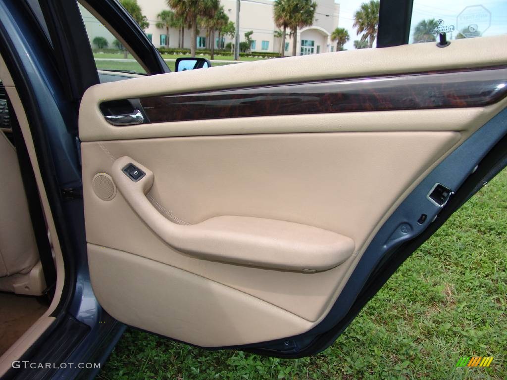 1999 3 Series 323i Sedan - Steel Blue Metallic / Sand photo #21