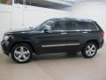 2011 Brilliant Black Crystal Pearl Jeep Grand Cherokee Overland 4x4  photo #5
