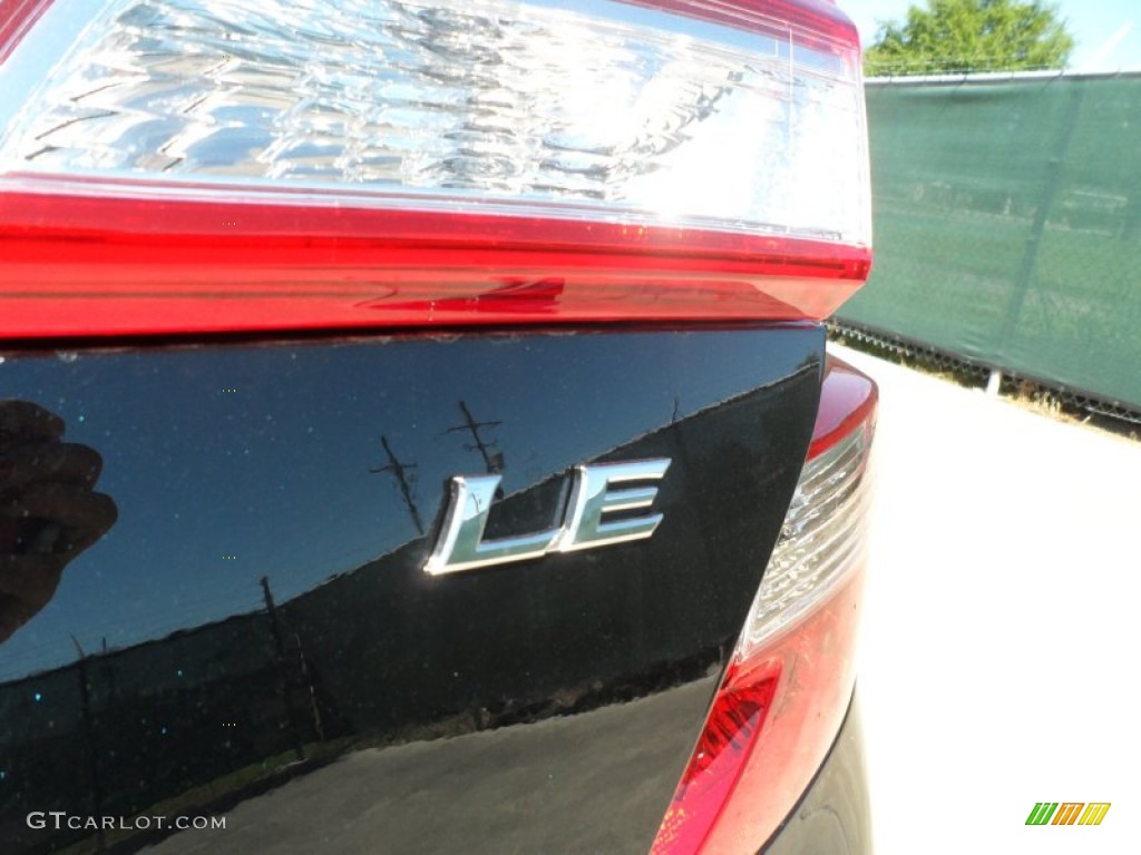 2012 Camry LE - Attitude Black Metallic / Ash photo #16