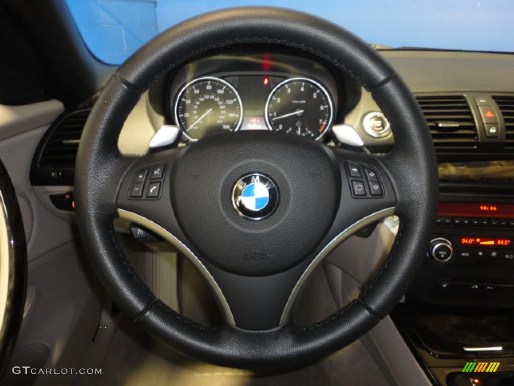 2008 1 Series 128i Convertible - Cashmere Silver Metallic / Taupe photo #20