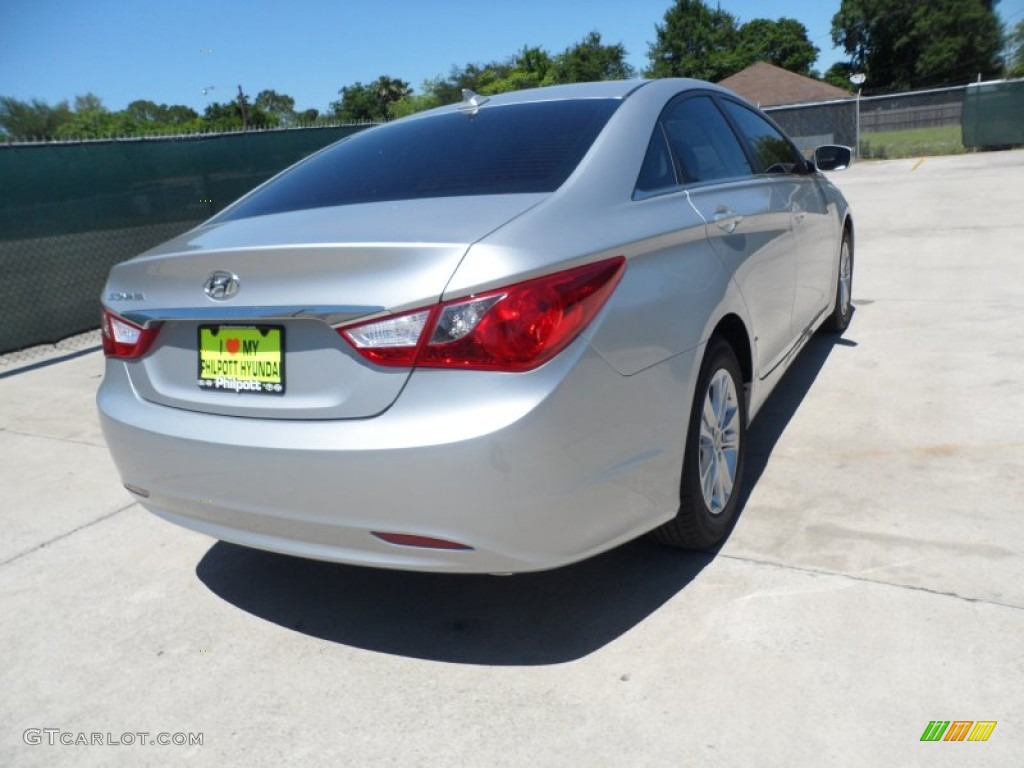 2012 Sonata GLS - Radiant Silver / Gray photo #3