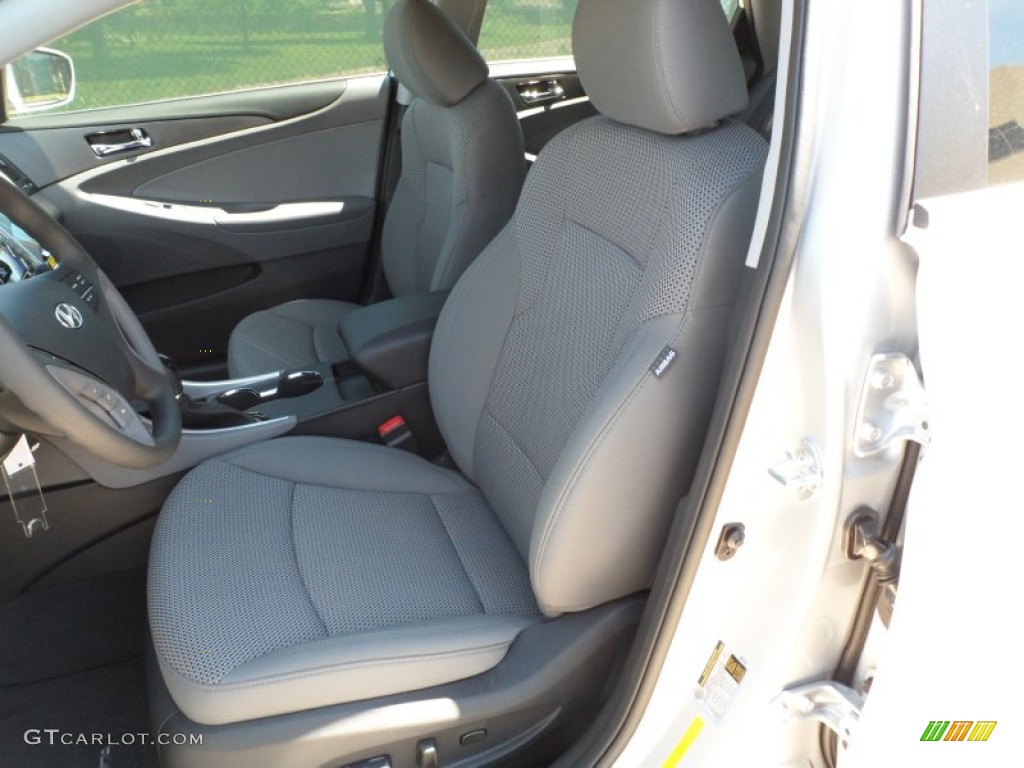 2012 Sonata GLS - Radiant Silver / Gray photo #23