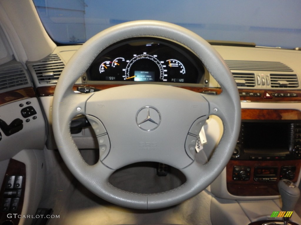 2005 Mercedes-Benz S 55 AMG Sedan Steering Wheel Photos