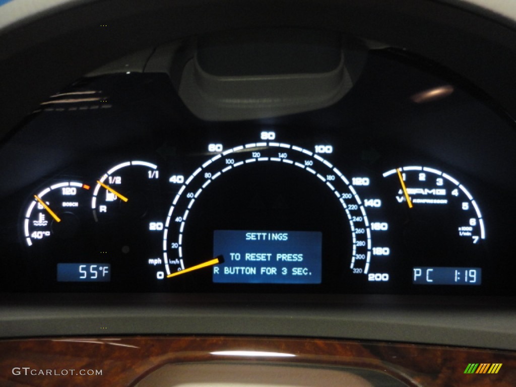 2005 Mercedes-Benz S 55 AMG Sedan Gauges Photo #64013306