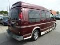 1999 Dark Carmine Red Metallic Chevrolet Express 1500 Passenger Conversion Van  photo #5