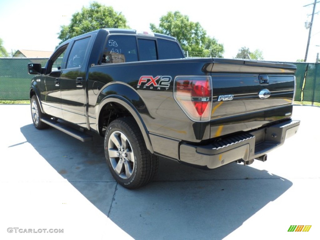 Tuxedo Black Metallic 2012 Ford F150 FX2 SuperCrew Exterior Photo #64013476