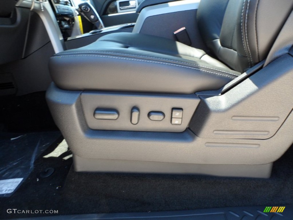 Black Interior 2012 Ford F150 FX2 SuperCrew Photo #64013668
