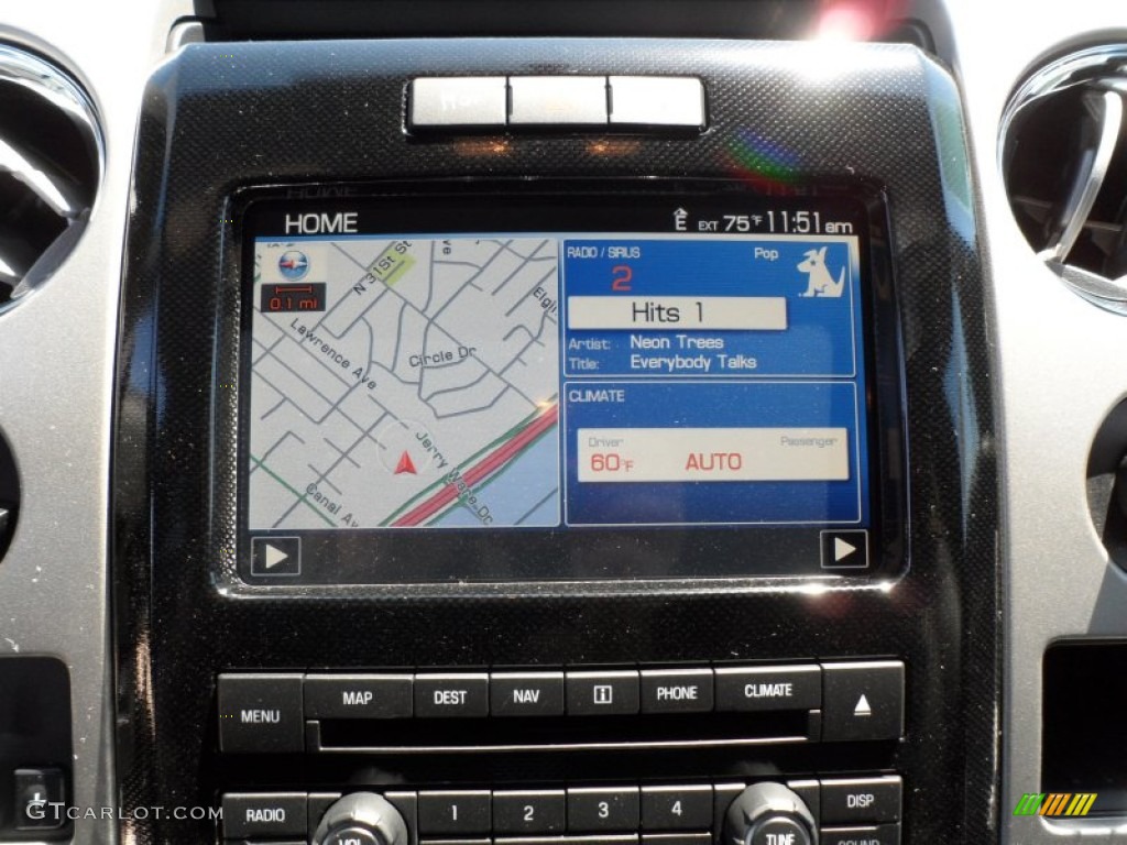 2012 Ford F150 FX2 SuperCrew Navigation Photo #64013706