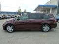 2012 Dark Cherry Pearl II Honda Odyssey Touring Elite  photo #2