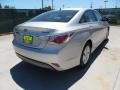 2012 Silver Frost Metallic Hyundai Sonata Hybrid  photo #3