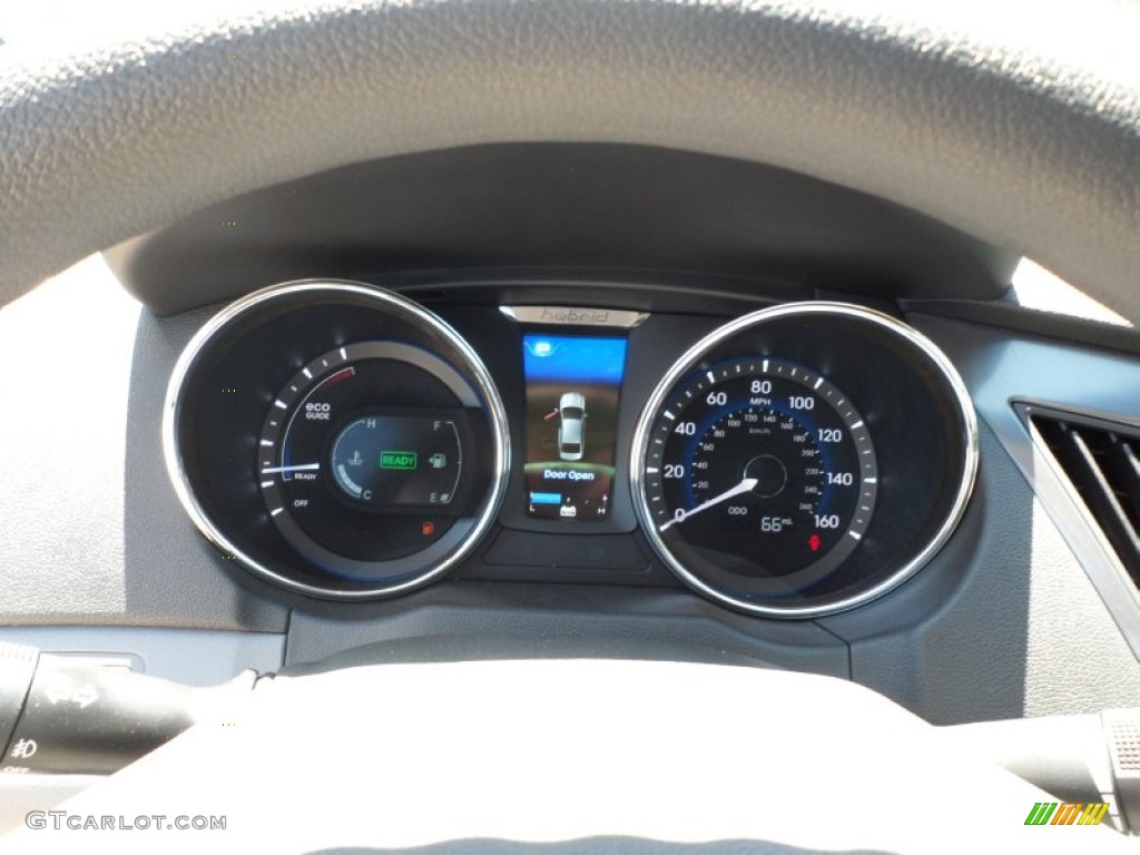 2012 Hyundai Sonata Hybrid Gauges Photos