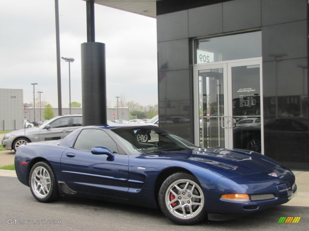 LeMans Blue Metallic 2004 Chevrolet Corvette Z06 Exterior Photo #64015686