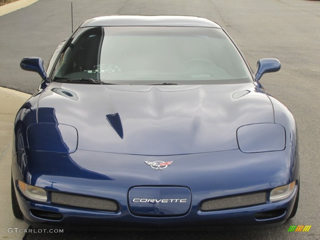 2004 Corvette Z06 - LeMans Blue Metallic / Black photo #7