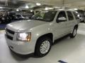 2008 Silver Birch Metallic Chevrolet Tahoe Hybrid 4x4  photo #2