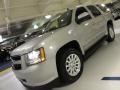 2008 Silver Birch Metallic Chevrolet Tahoe Hybrid 4x4  photo #3