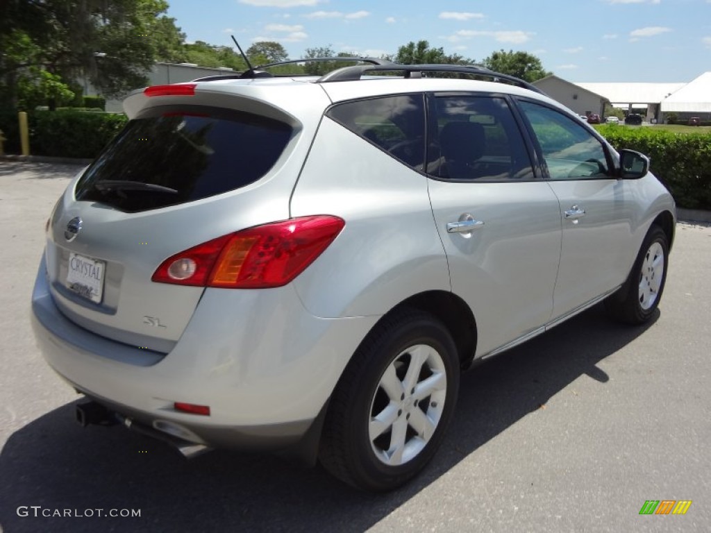 2010 Murano SL - Brilliant Silver Metallic / Black photo #9