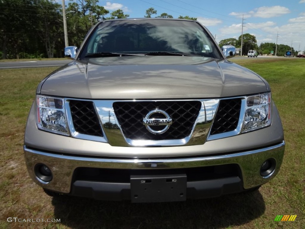 2007 Frontier LE King Cab - Desert Stone / Steel photo #13