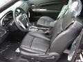 Black 2012 Chrysler 200 Limited Convertible Interior Color