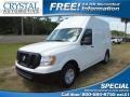 2012 Blizzard White Nissan NV 2500 HD S High Roof  photo #1
