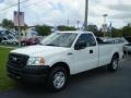 2007 Oxford White Ford F150 XL Regular Cab  photo #3