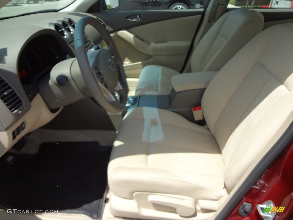 2012 Altima 2.5 S - Red Alert / Blonde photo #4