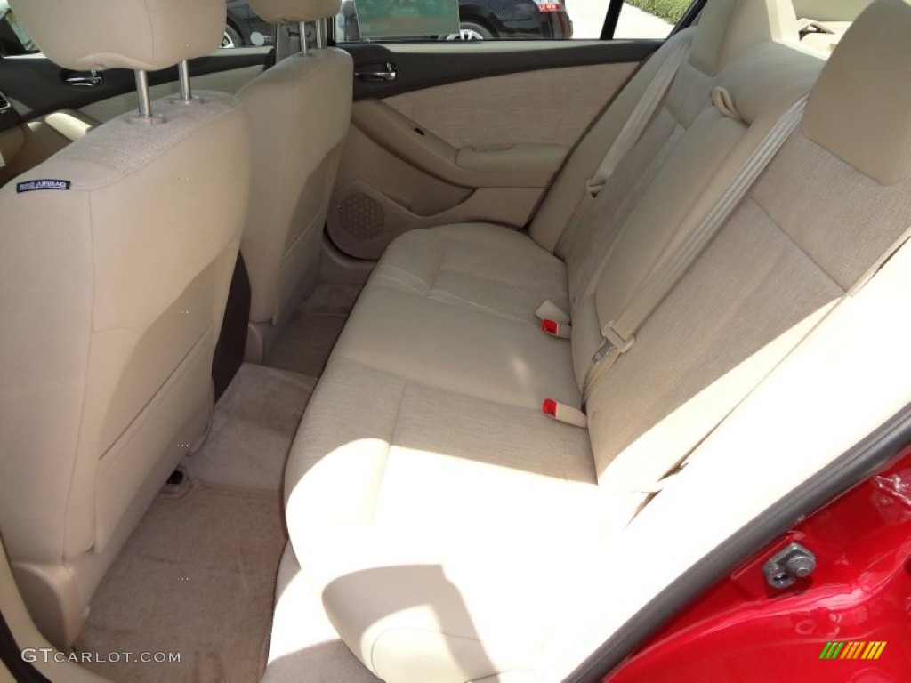 2012 Altima 2.5 S - Red Alert / Blonde photo #5