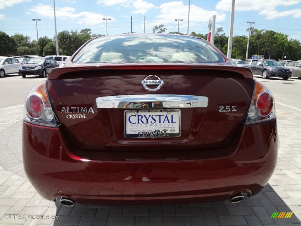 2012 Altima 2.5 S - Red Alert / Blonde photo #7