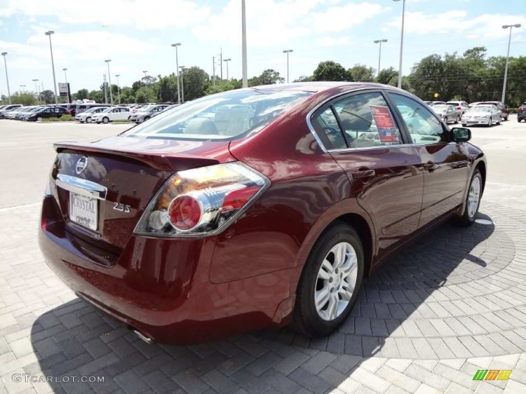 2012 Altima 2.5 S - Red Alert / Blonde photo #8