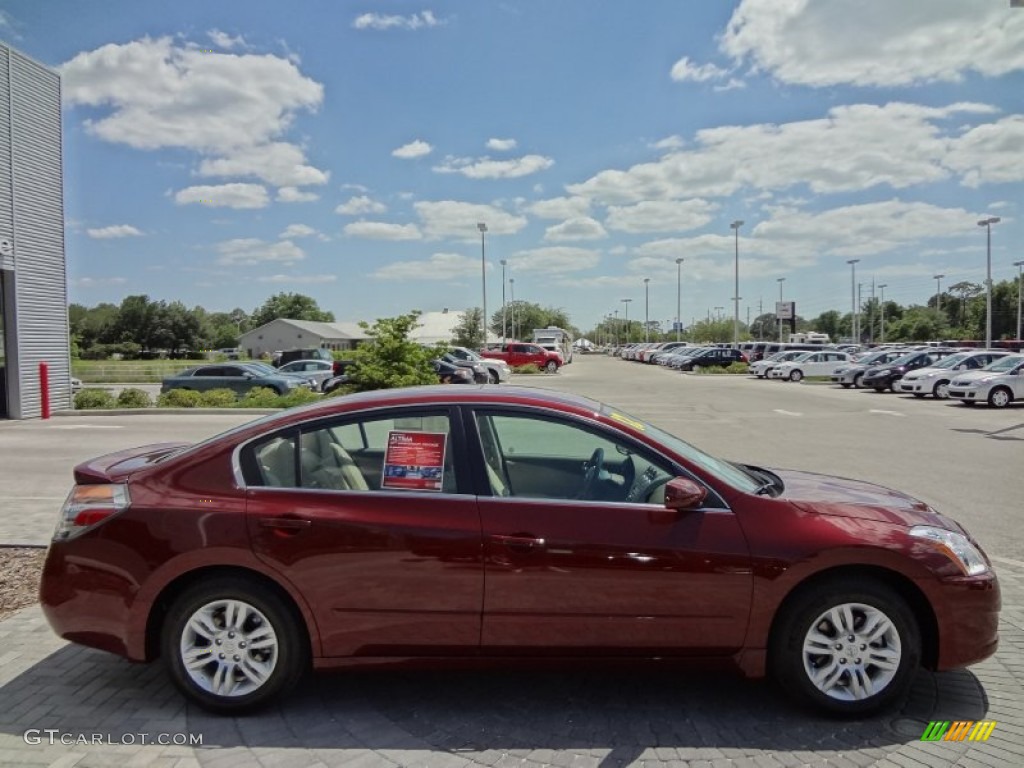 2012 Altima 2.5 S - Red Alert / Blonde photo #9