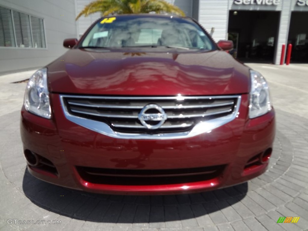 2012 Altima 2.5 S - Red Alert / Blonde photo #13