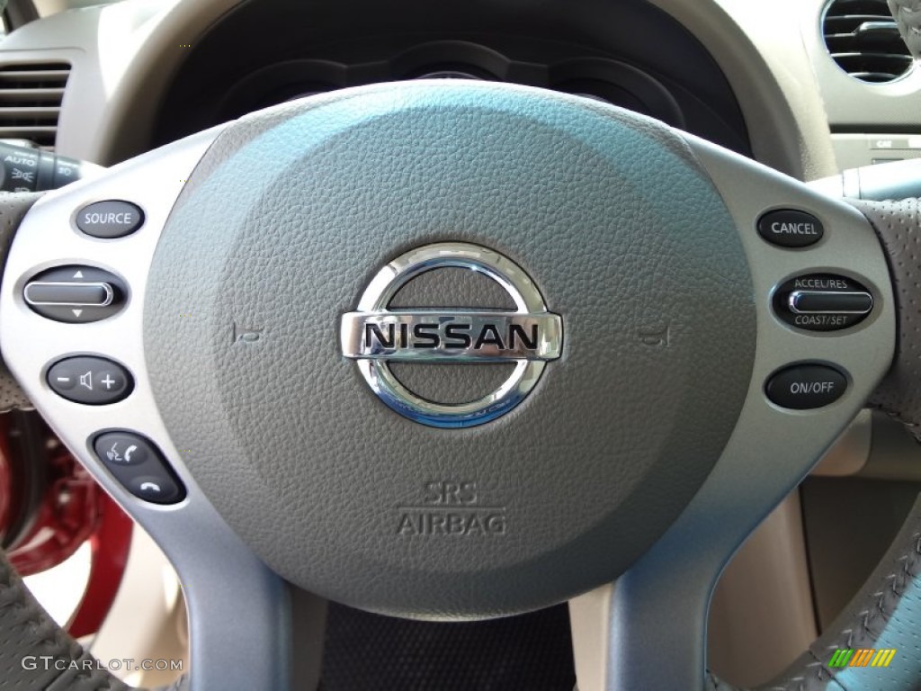 2012 Altima 2.5 S - Red Alert / Blonde photo #20