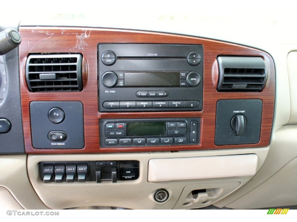 2005 F350 Super Duty Lariat Crew Cab 4x4 Dually - Black / Tan photo #60