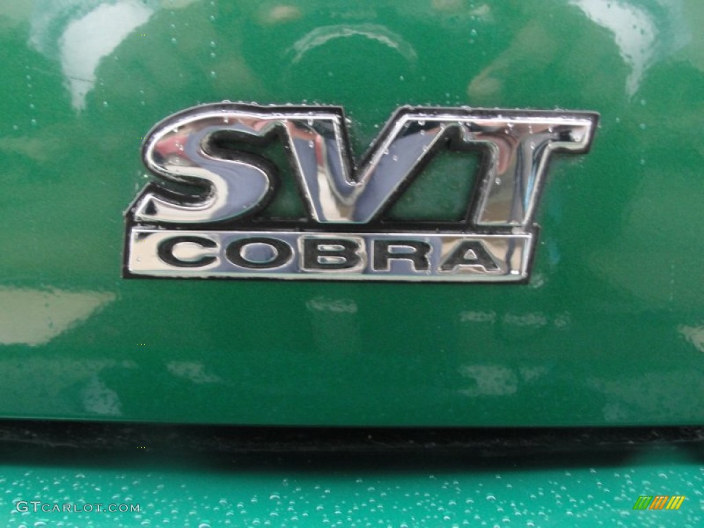 1999 Mustang SVT Cobra Convertible - Electric Green Metallic / Medium Parchment photo #35