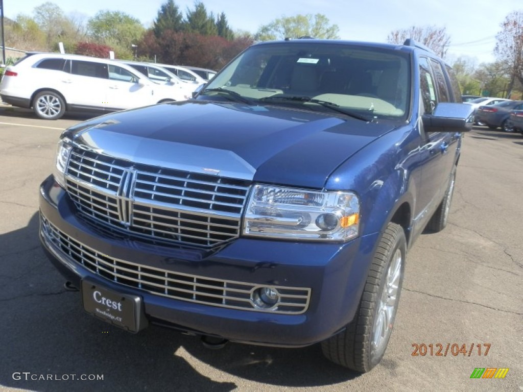 2012 Navigator 4x4 - Dark Blue Pearl Metallic / Stone photo #1