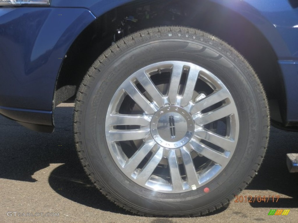 2012 Navigator 4x4 - Dark Blue Pearl Metallic / Stone photo #17