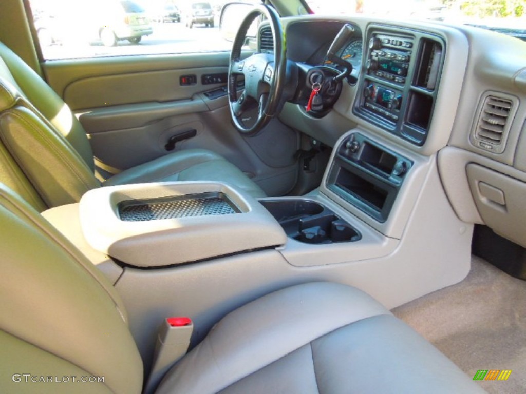 2006 Silverado 1500 LT Extended Cab 4x4 - Blue Granite Metallic / Tan photo #22