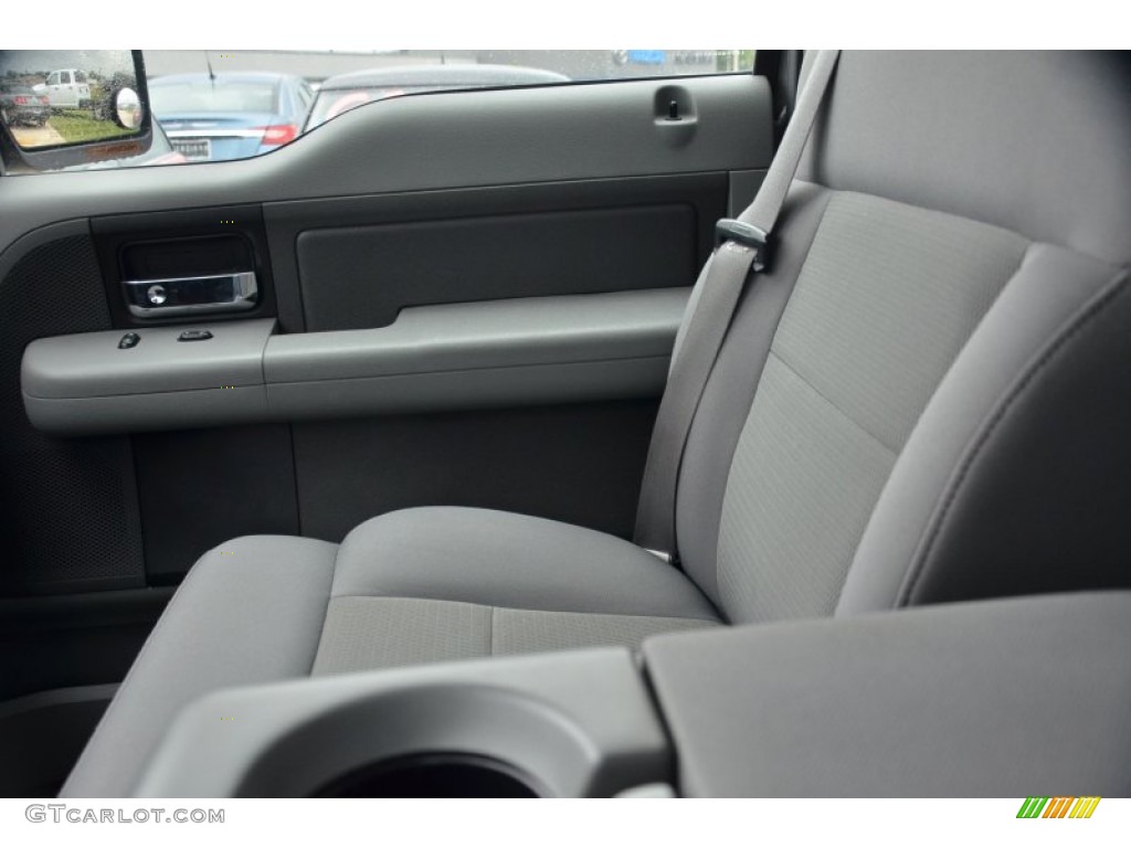 2005 F150 XLT SuperCab - Dark Shadow Grey Metallic / Medium Flint/Dark Flint Grey photo #28