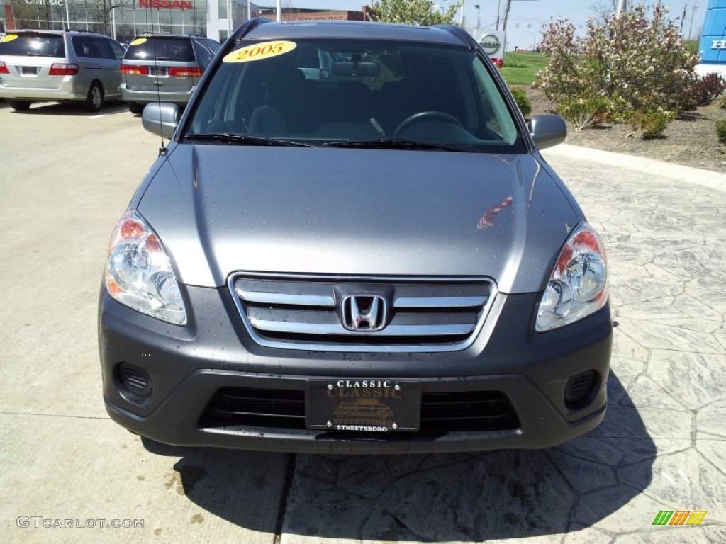 2005 CR-V EX 4WD - Pewter Pearl / Black photo #2