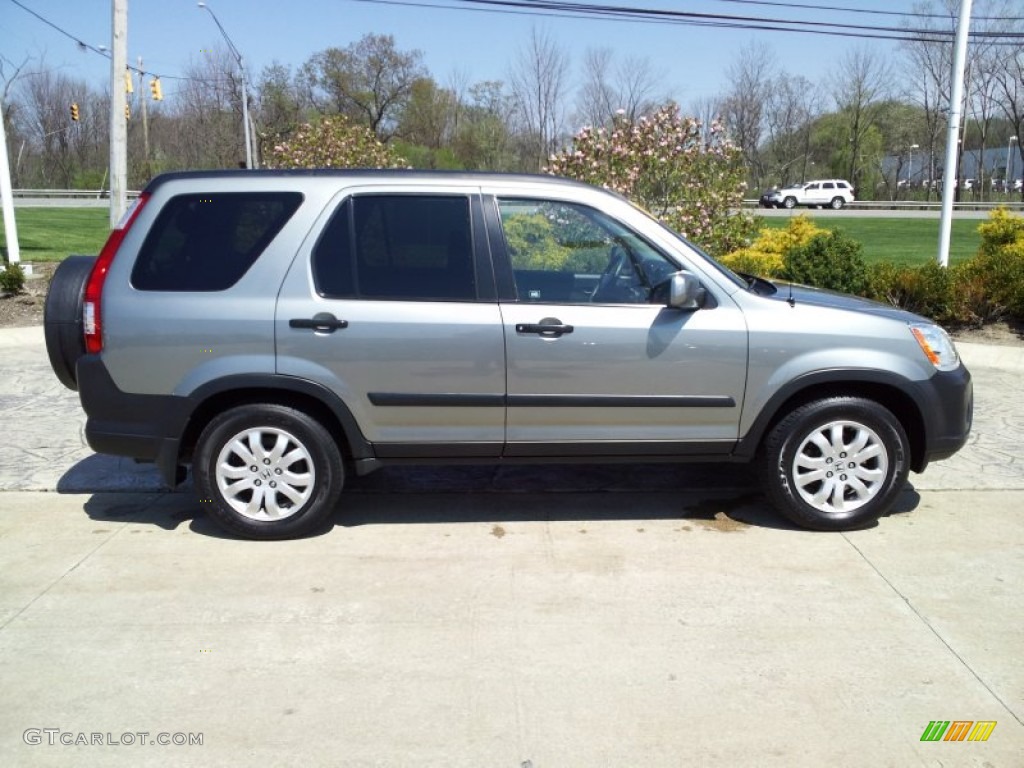 2005 CR-V EX 4WD - Pewter Pearl / Black photo #4