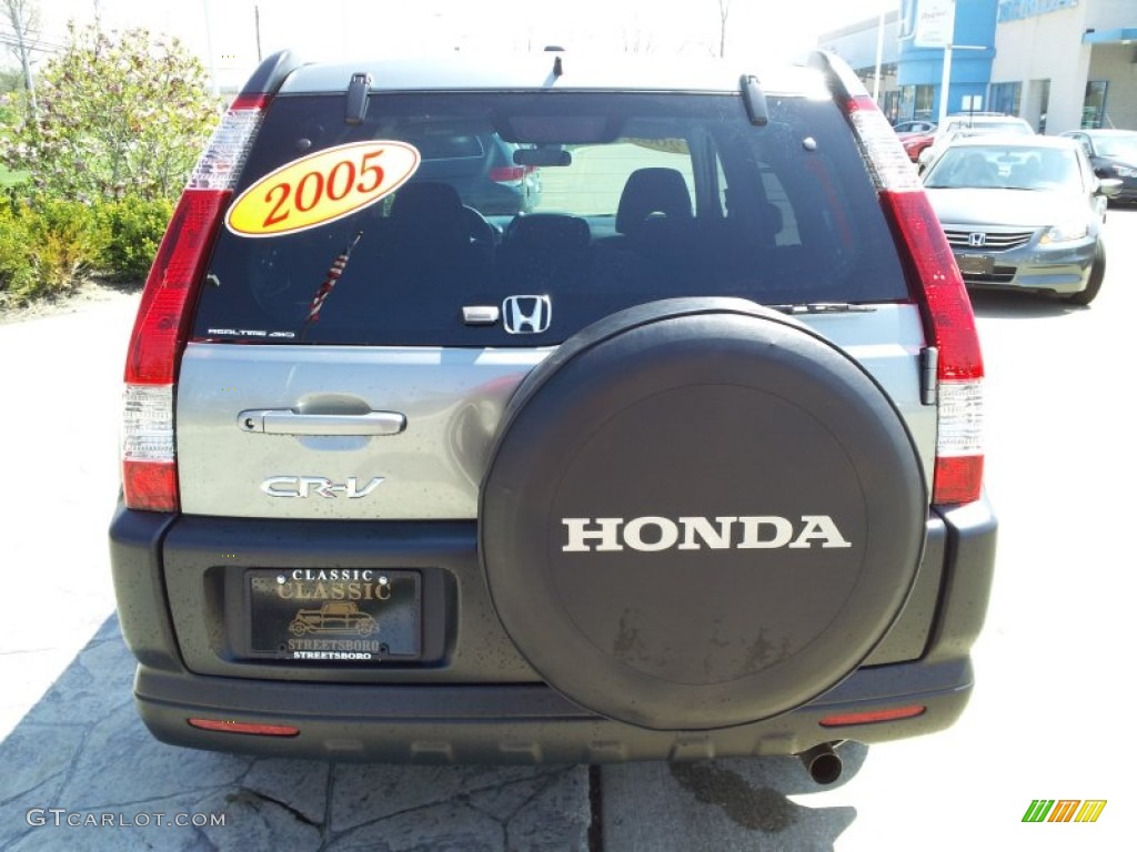 2005 CR-V EX 4WD - Pewter Pearl / Black photo #8